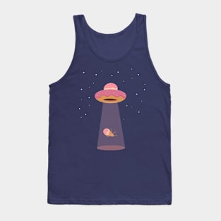 Donut Alien Abduction Tank Top